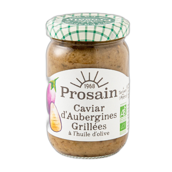 Caviar d'aubergines grillées bio - 200 g