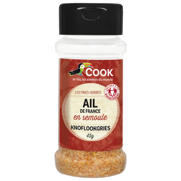 Ail en semoule biopartenaire (origine France) - 45g