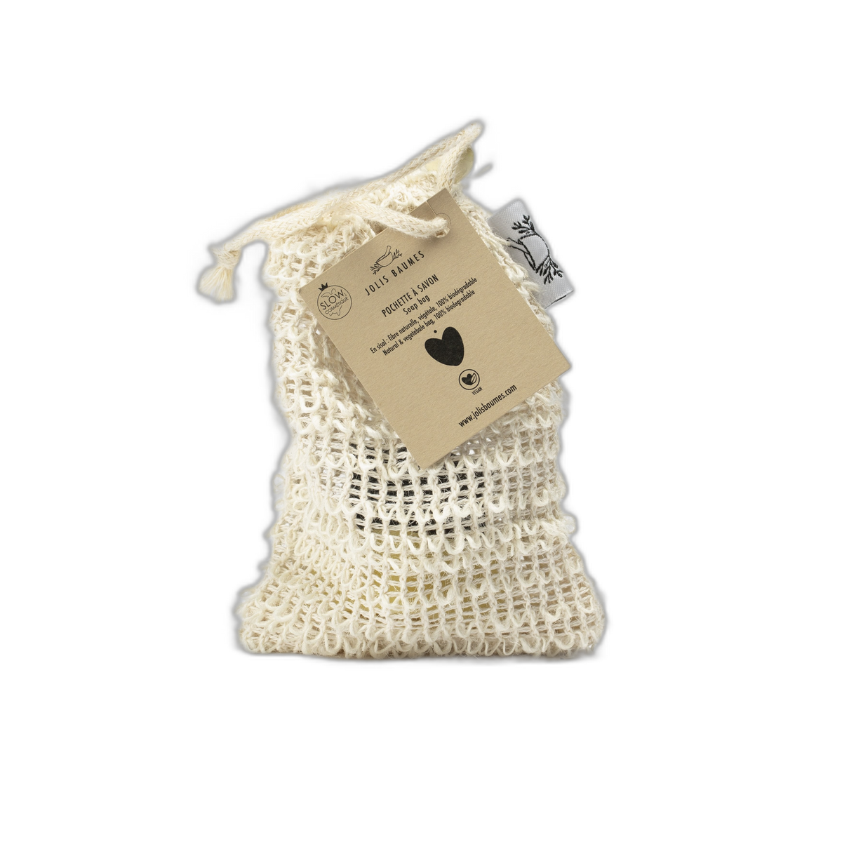 Pochette en sisal pour savons