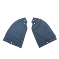 Manchons guidon courbé vélo adulte bleu marine (anti froid anti pluie) - Par paire