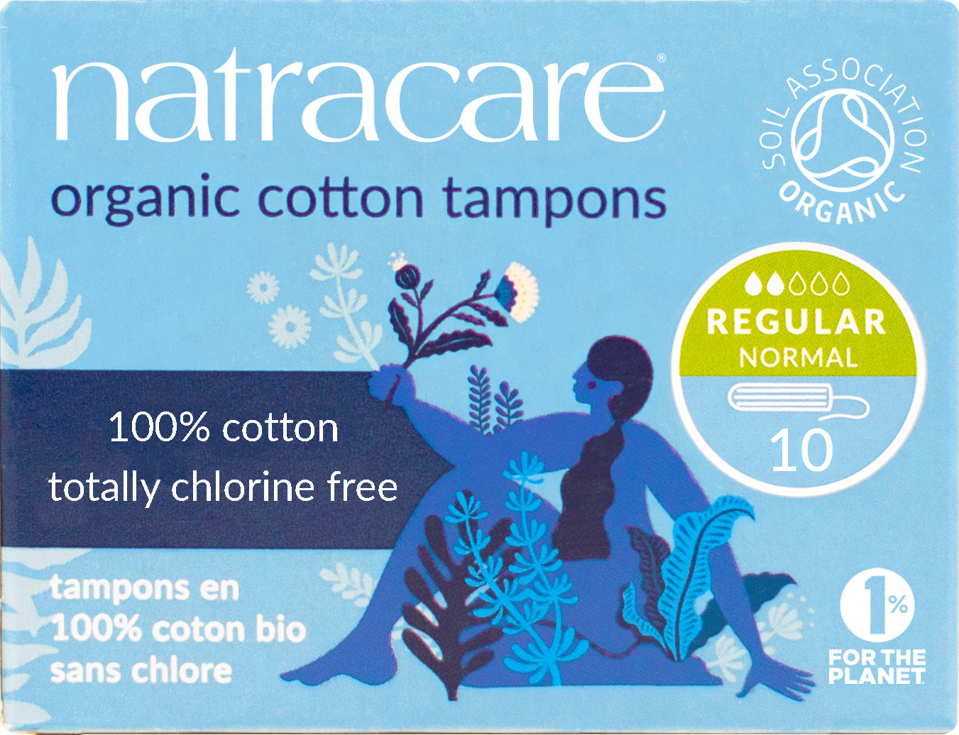 Tampon normal sans applicateur x10