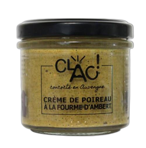 Crème de poireau à la fourme d'ambert bio - 100 g