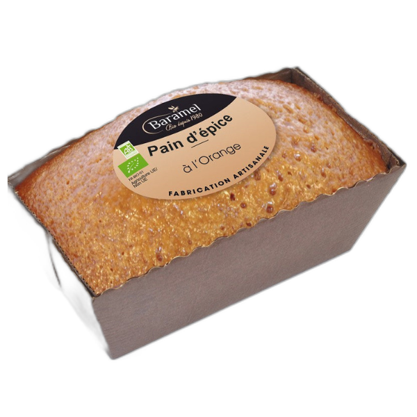 Pain d'épice à l'orange bio - 300 g