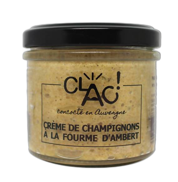 Crème de champignons à la fourme d'ambert bio - 100 g