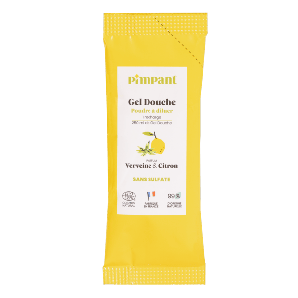 Gel douche verveine citronnée à diluer (recharge) - 25 g