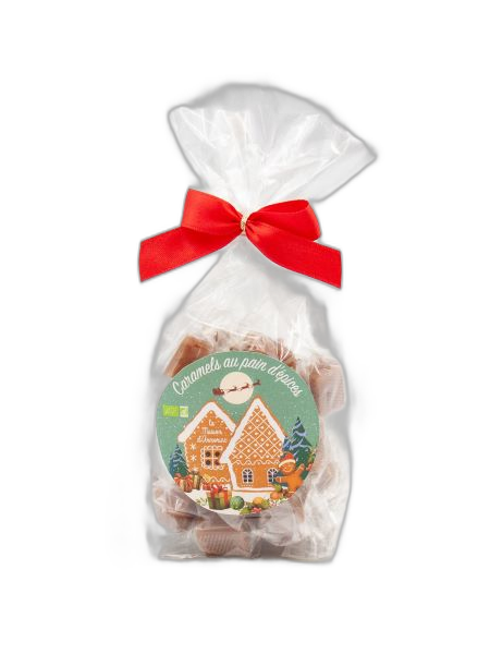 Caramels bio au pain d'épices (sachet) - 150 g