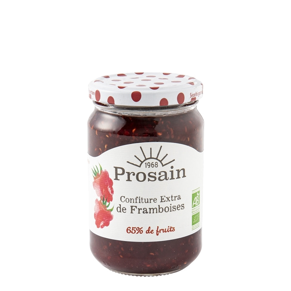 Confiture extra de framboises - 350 g