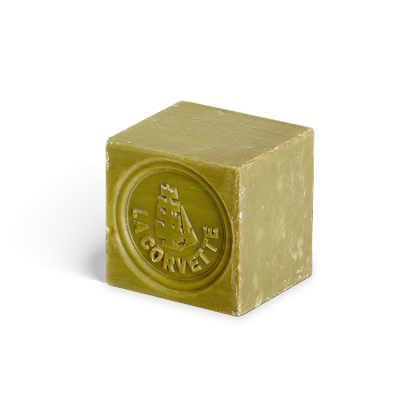 Cubes de savon de marseille olive nu (écocert) Vrac - 200 g x 8