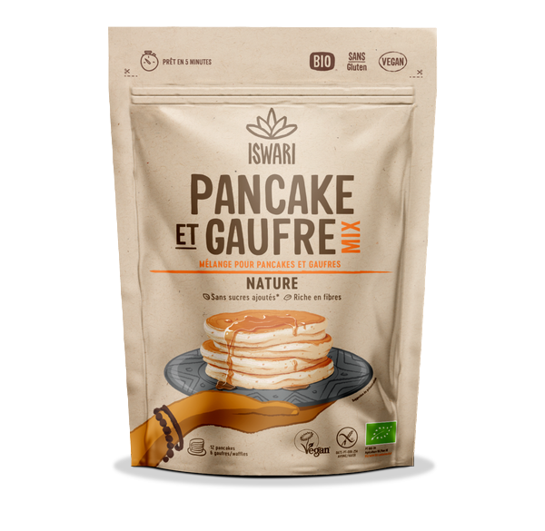 Mélange instantané pour pancake et gaufre nature - 300 g