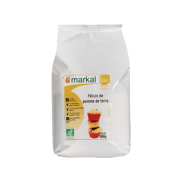 Fécule de pomme de terre bio - 500 g