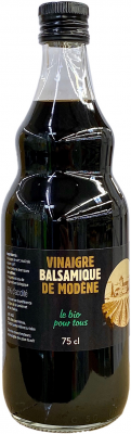 Vinaigre balsamique de modene 6% origine france - 75cL