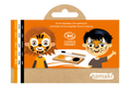 Kit 3 couleurs tigre & renard