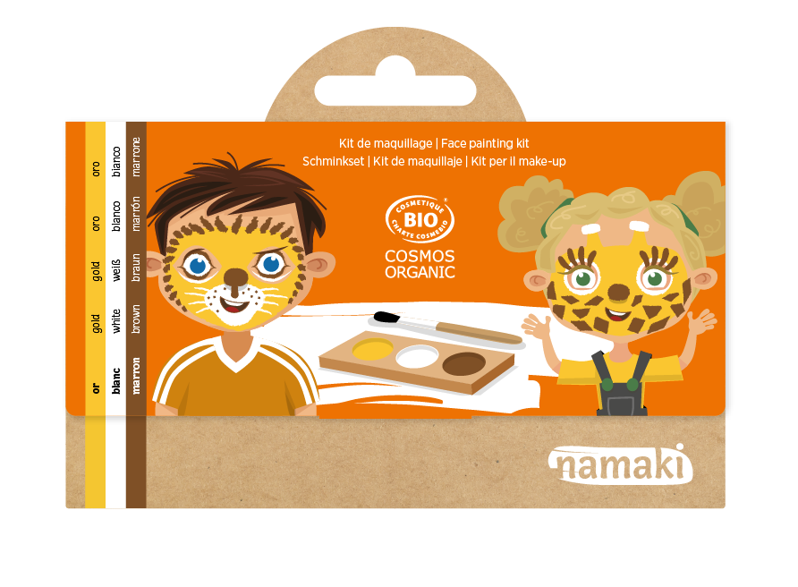 Kit 3 couleurs lion & girafe
