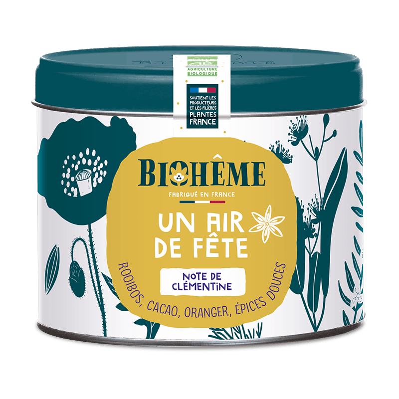 Infusion Un Air de F√™te bio bo√Æte m√©tal - 50 g