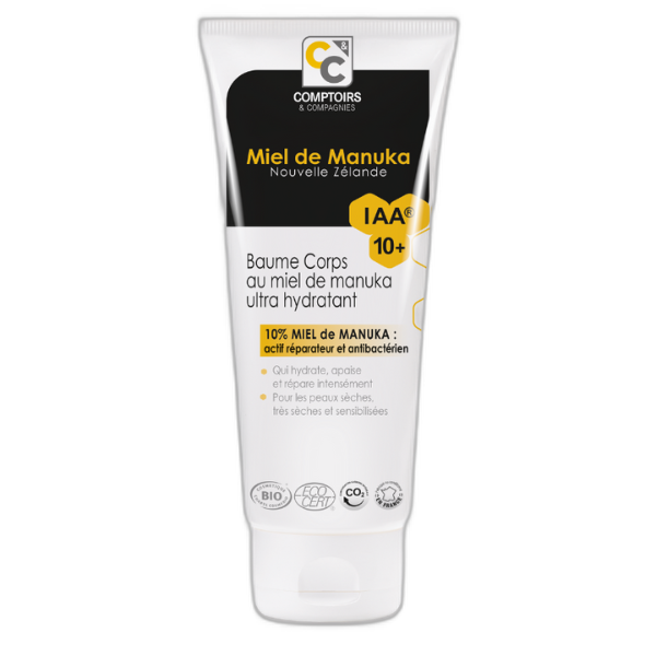 Baume corps ultra hydratant 10 % miel de manuka iaa10+ - 200 ml