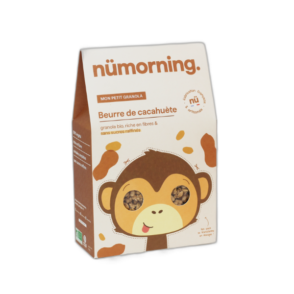 Mon petit granola bio beurre de cacahuète - 300 g