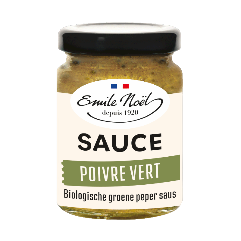 Sauce poivre vert bio - 185g