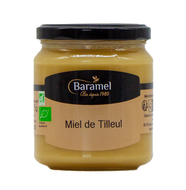 Miel de tilleul crémeux bio (origine UE Non UE) - 375 g