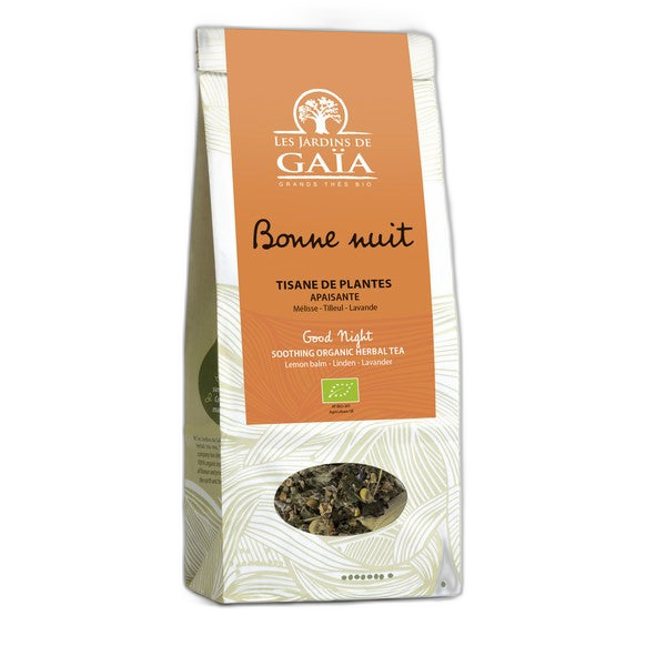 Tisane de plantes bio bonne nuit (m√©lisse tilleul lavande) - 50 g