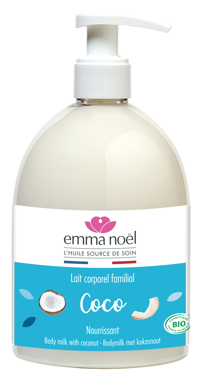 Lait corporel familial au beurre de karité bio - 500 mL