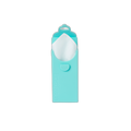 Etui avec 6 mouchoirs réutilisables - turquoise