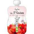 Gourde compote fraise bio - 120 g