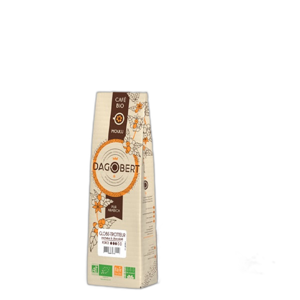 M√©lange globe-trotteur 100% arabica, bio et √©quitable - moulu/filtre - 250 g