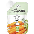 Gourde compote carotte bio - 120 g