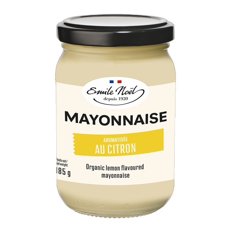 Mayonnaise aromatisée au citron bio - 185 g