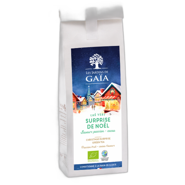 Thé vert surprise de noël bio - 100 g