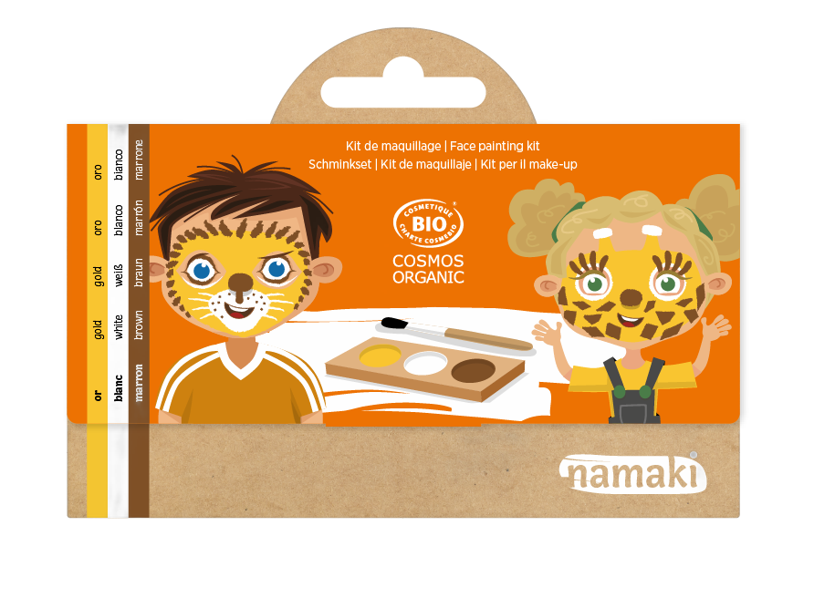 Kit 3 couleurs lion & girafe