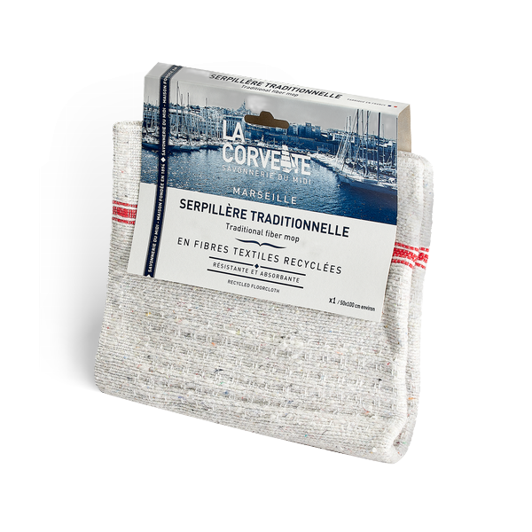 Serpillère en fibres recyclées (50cm)