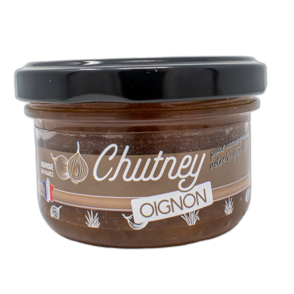 Chutney oignons bio - 90 g