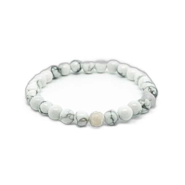 Bracelet calme et l√¢cher prise howlite
