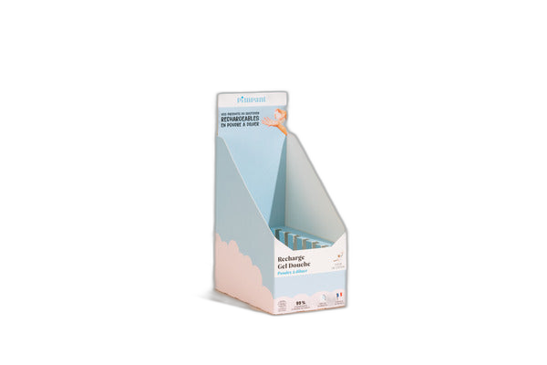Display nu gel douche fleur de coton (peut contenir 6 stick)