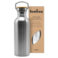 Bouteille non-isotherme en acier inoxydable (couleur Acier Naturel) - 500 mL