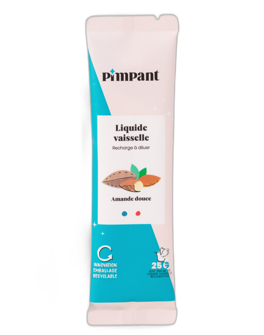 Stick recharge liquide vaisselle amande - 25 g