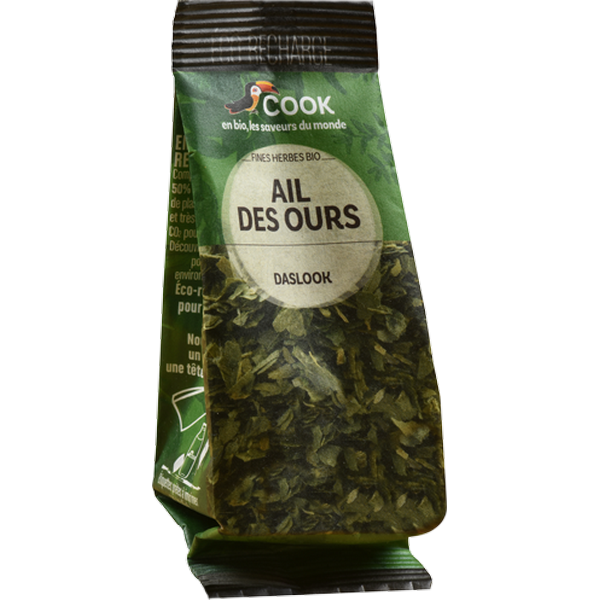 Ail des ours bio coupé (éco recharge) (origine Europe) - 16g