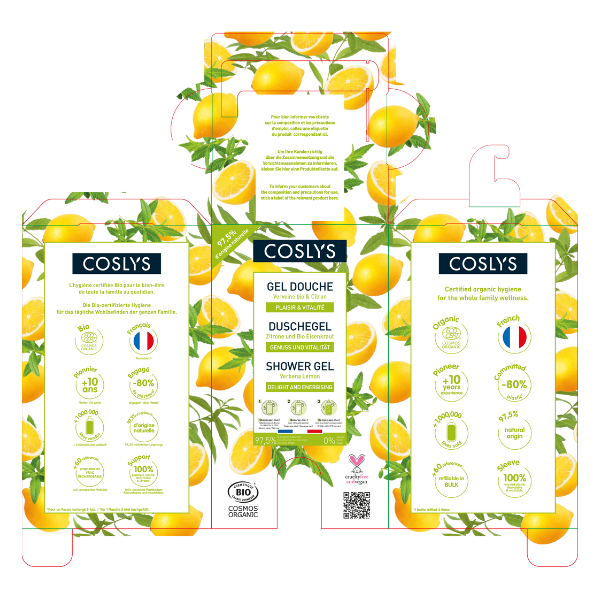 Casquette pour le gel douche verveine-citron 10 kg