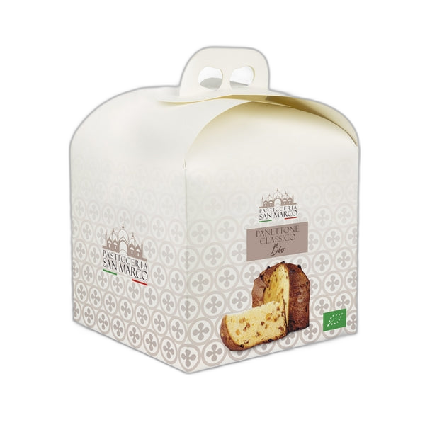 Panettone classique bio ¬´ boite poignée ¬ª - 750 g