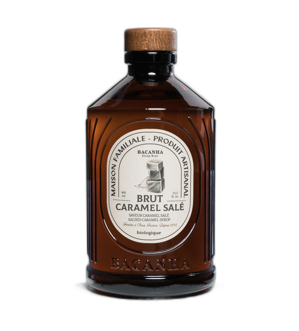 Sirop de caramel sal√© brut bio - 400 ml