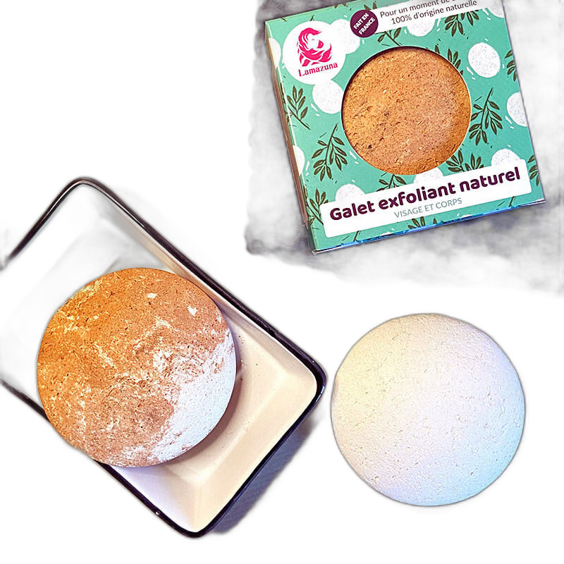 Galet exfoliant naturel
