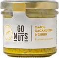 Tartinable cajou cacahuètes curry bio - 100 g