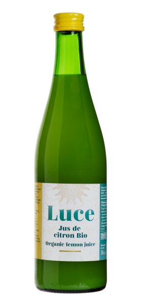 Jus de citron jaune bio (origine UE) - 50 cl