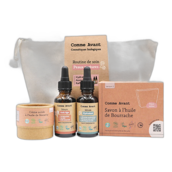Routine de soin peaux matures - 4 produits