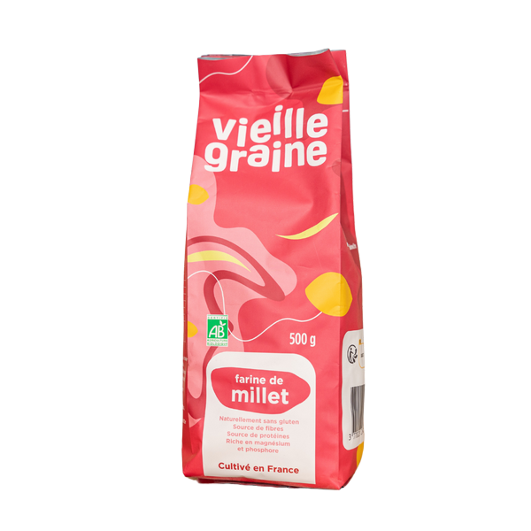Farine de millet bio - 500 g