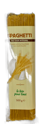 Spaghetti intégral origine italie - 500 g