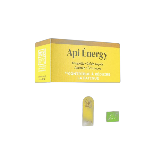 Ampoules api'energy bio - 10 ampoules