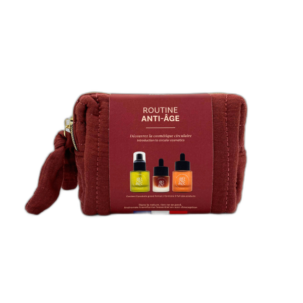 trousse routine anti âge (origine france) - 75 ml