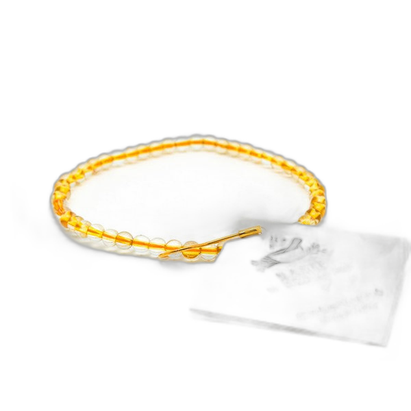 Bracelet créativité citrine